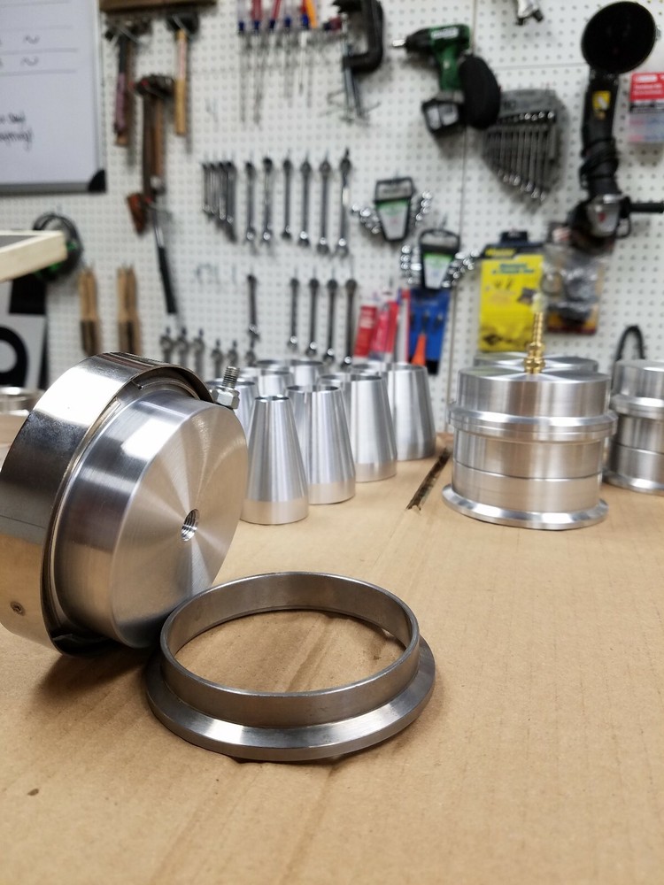 2.5" V BAND BACK PURGE BLOCK