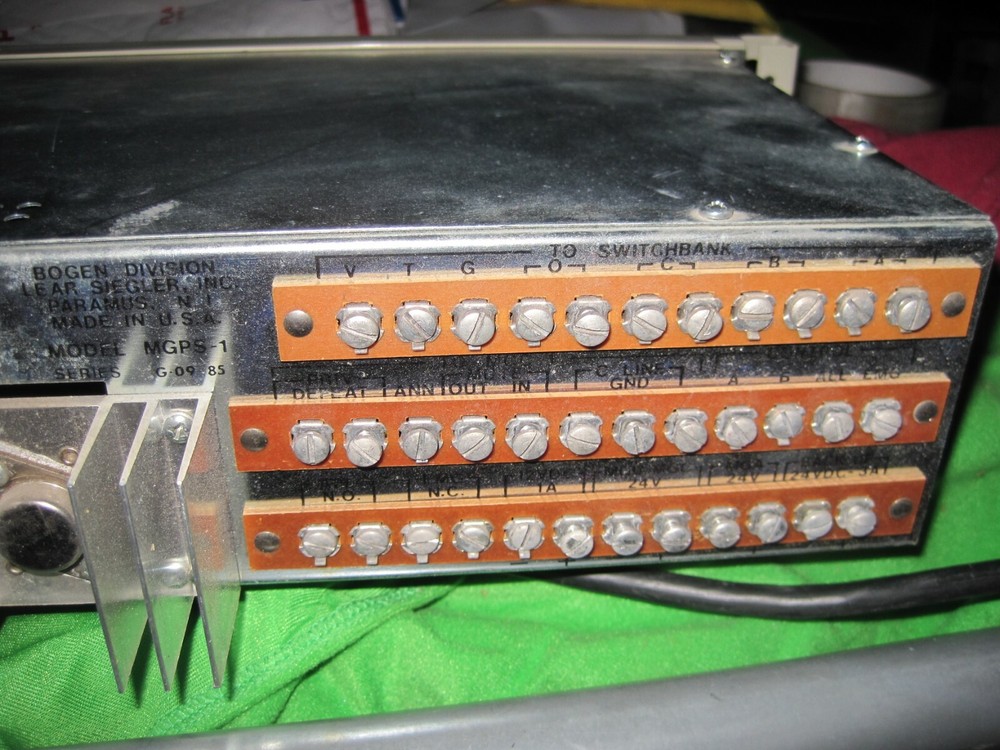 Bogen Model MGPS-1 AA910