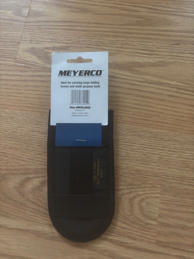 MEYERCO BLACK CODURA KNIFE CASE