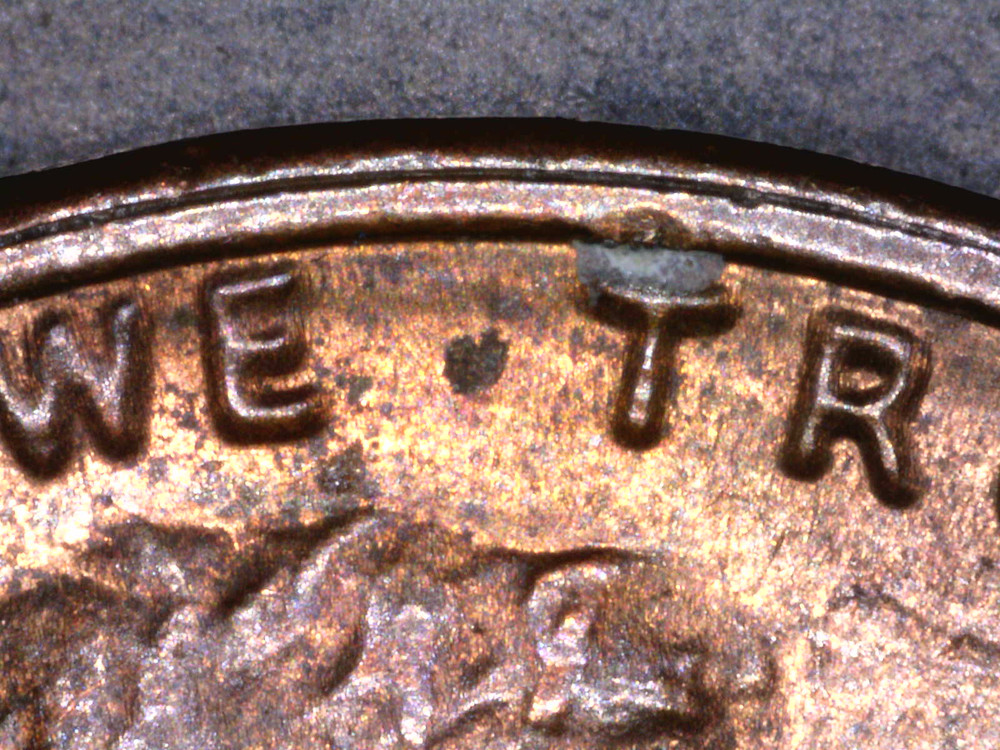 1982 Lincoln Cent Split Rim Variety