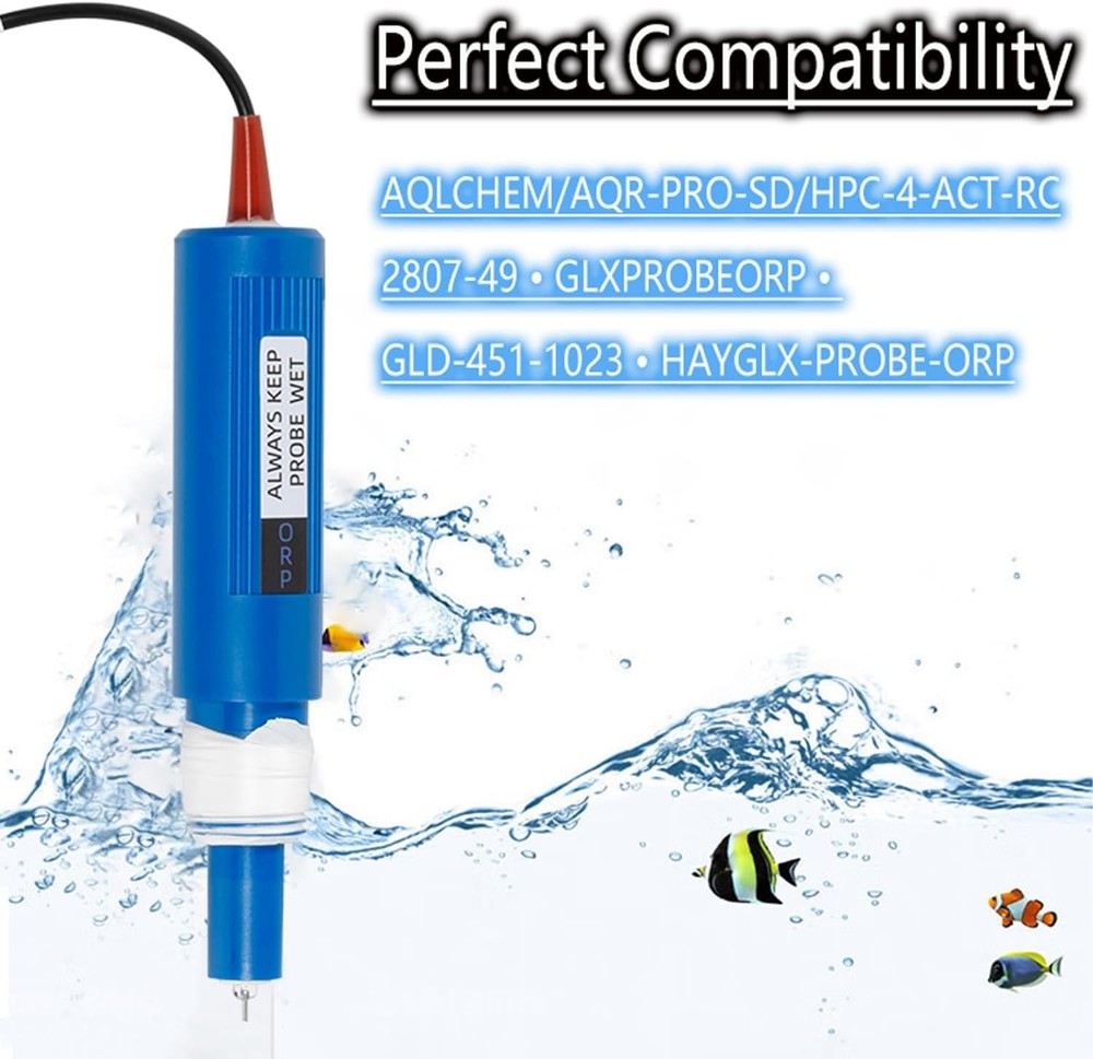 GLX-PROBE-ORP Replacement ORP Probe Sensor For Hayward Sense and Dispense
