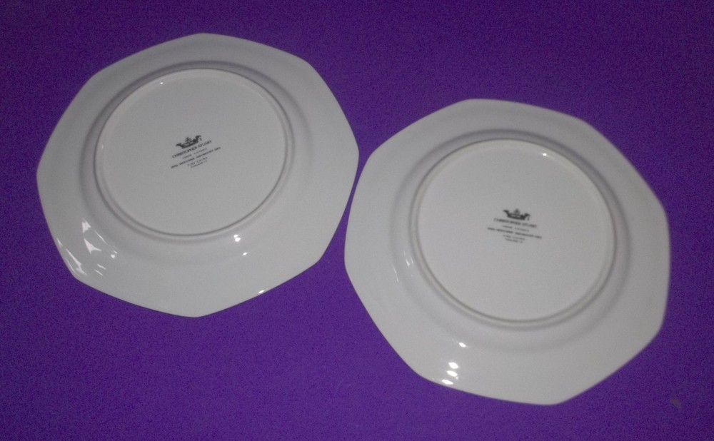 (2) Christopher Stuart Victoria 5 Pc. China Place Setting ~ Easter Mother's Day