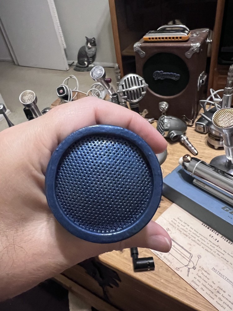 Shure 444 Customized Harp Bullet microphone