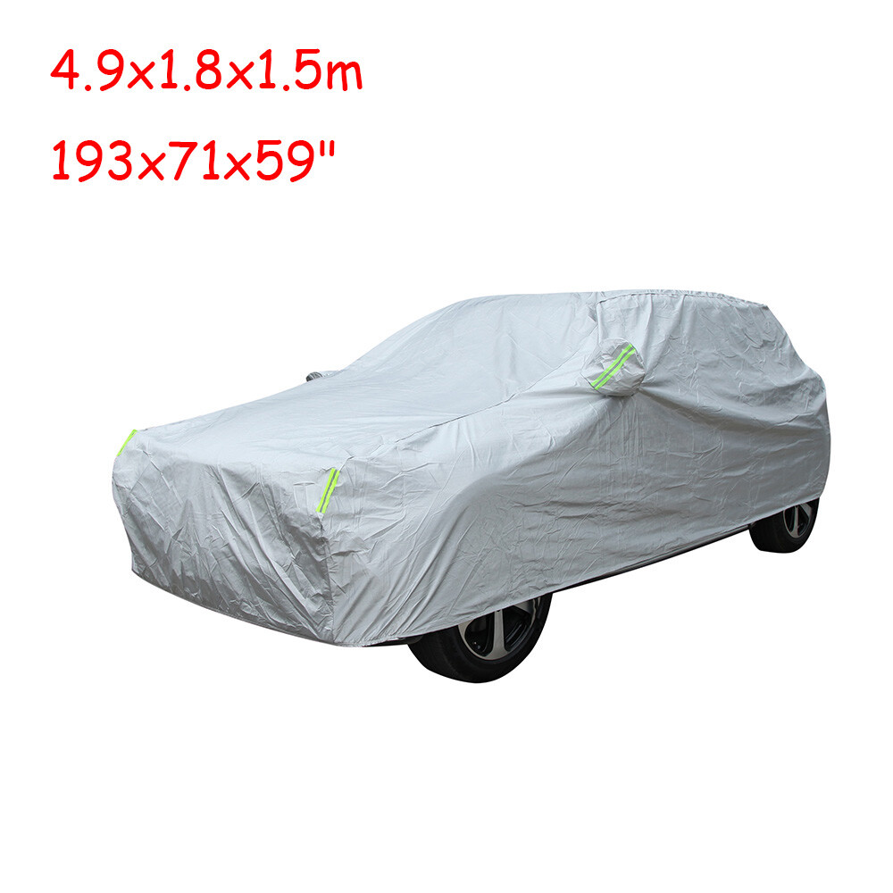 For E46 E90 E91 E92 E93 Car Cover Waterproof 6Layers Rain Protection Dust Proof