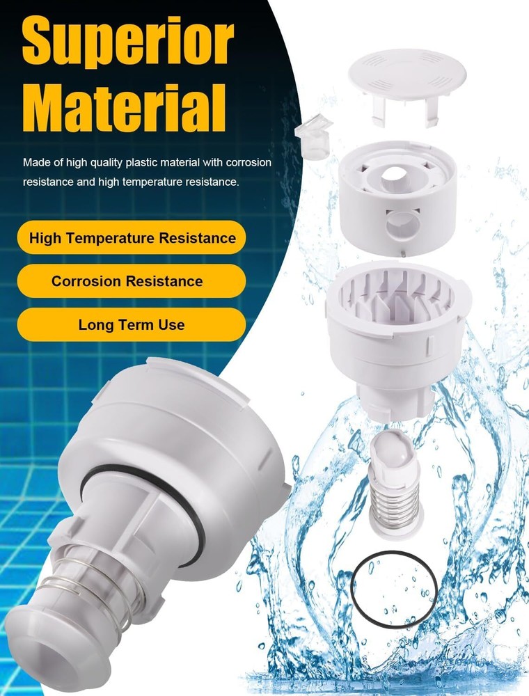 Paramount PCC2000 Replacement Rotating Pop-Up Head for In-Floor System