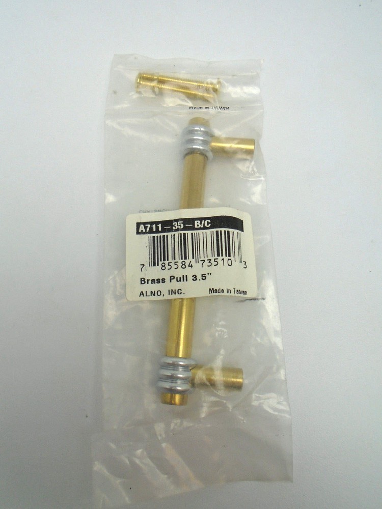 Creations by Alno Pull Brass/Chrome A711-35-B/C 655E