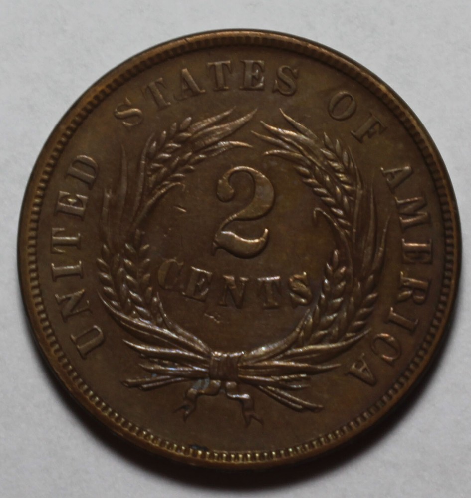 1864 Two Cent WR290