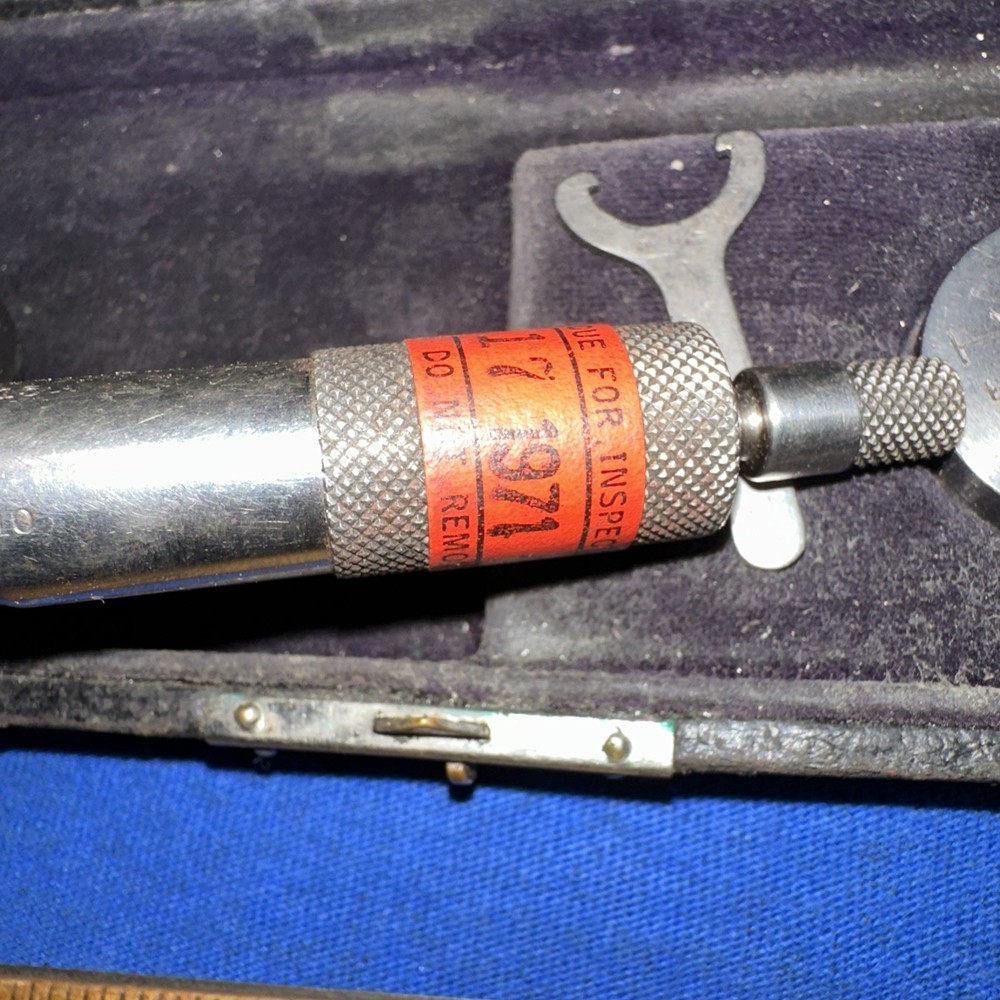Brown & Sharpe # 47 Micrometer and Original Case!