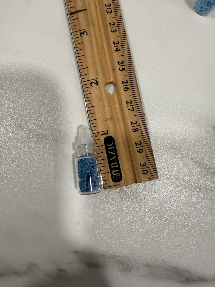 Small Glitter Jars For Crafts (Comes With 7)