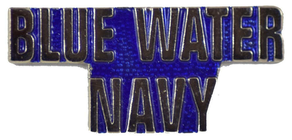 BLUE WATER HAT PIN