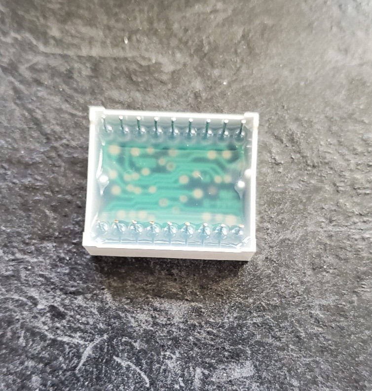 KINGBRIGHT PDA54-11EWA DUAL DIGIT NUMERIC DISPLAY RED 14 SEGMENT DISPLAY