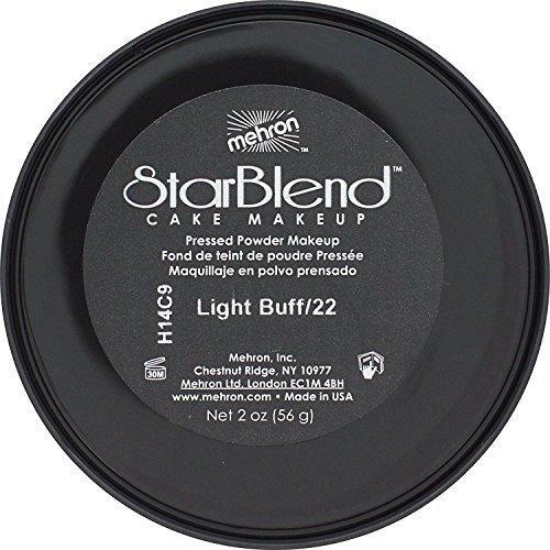 Mehron Makeup StarBlend Cake (2 oz) (Light Buff)