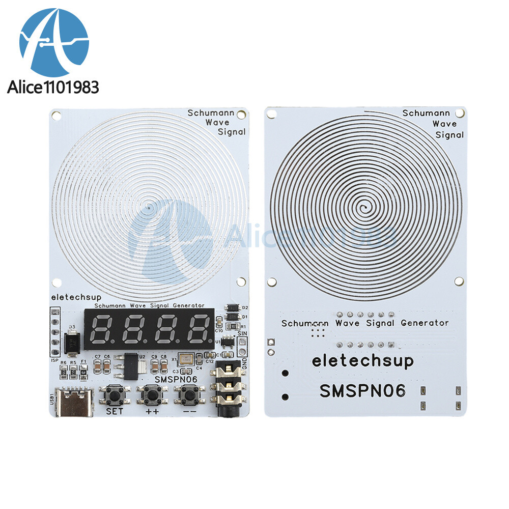 Adjustable 0.01Hz~9999Hz Frequency Schumann Wave Generator 4Bit Digital Display