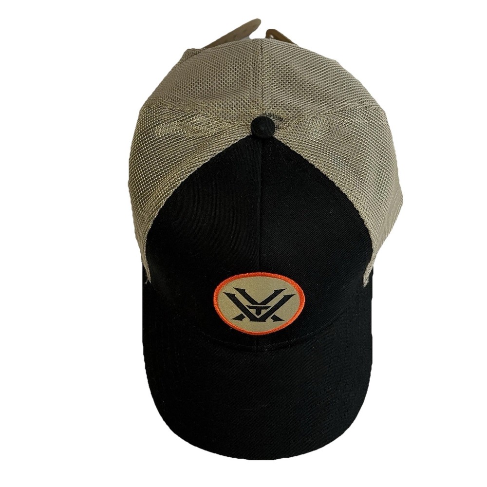 Vortex Hat Cap Circle Patch Logo Snapback Rifle Optics Scopes Sights Black Gray