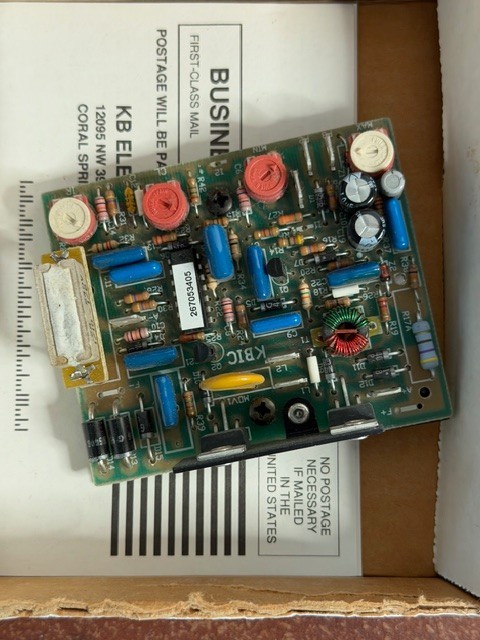 KB Electronics KBIC-14PMCL Speed Control Driver Board New