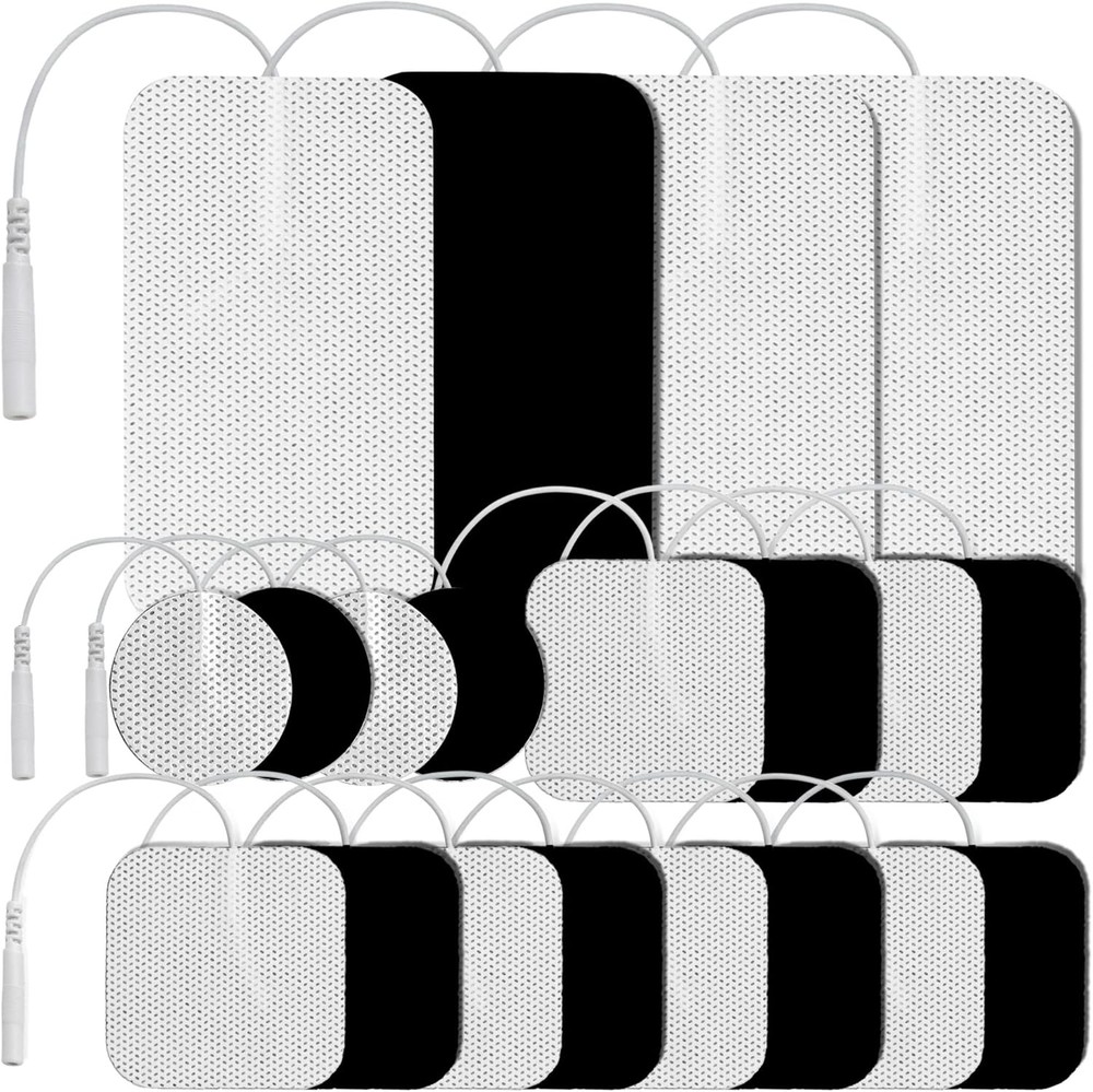 LotFancy TENS Unit Replacement Pads Assorted Sizes, 20PCS Self-Adhesive...