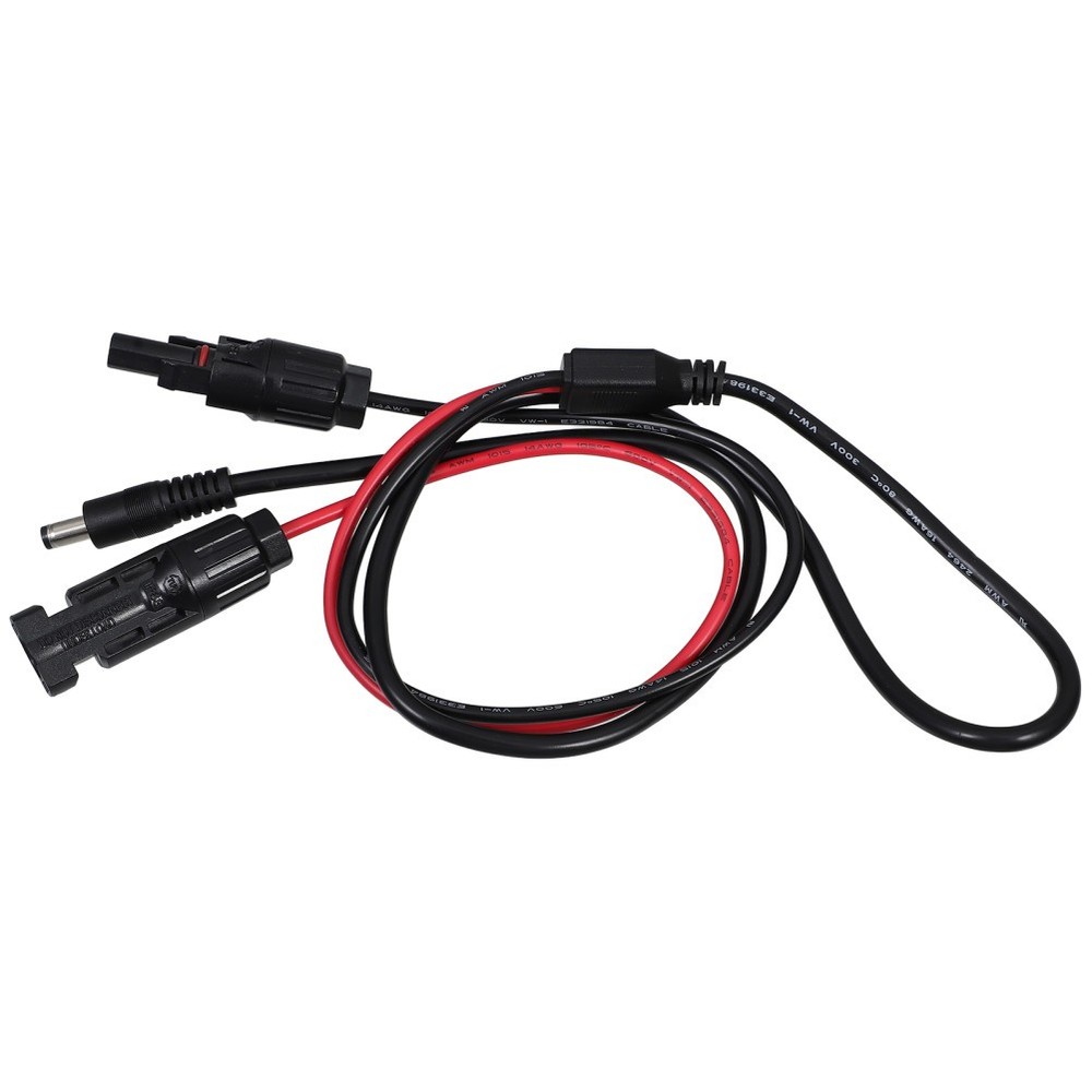 Solar Panel Plug to DC 5.5mm Adapter Cable Solar Panel Connector Solar Panel