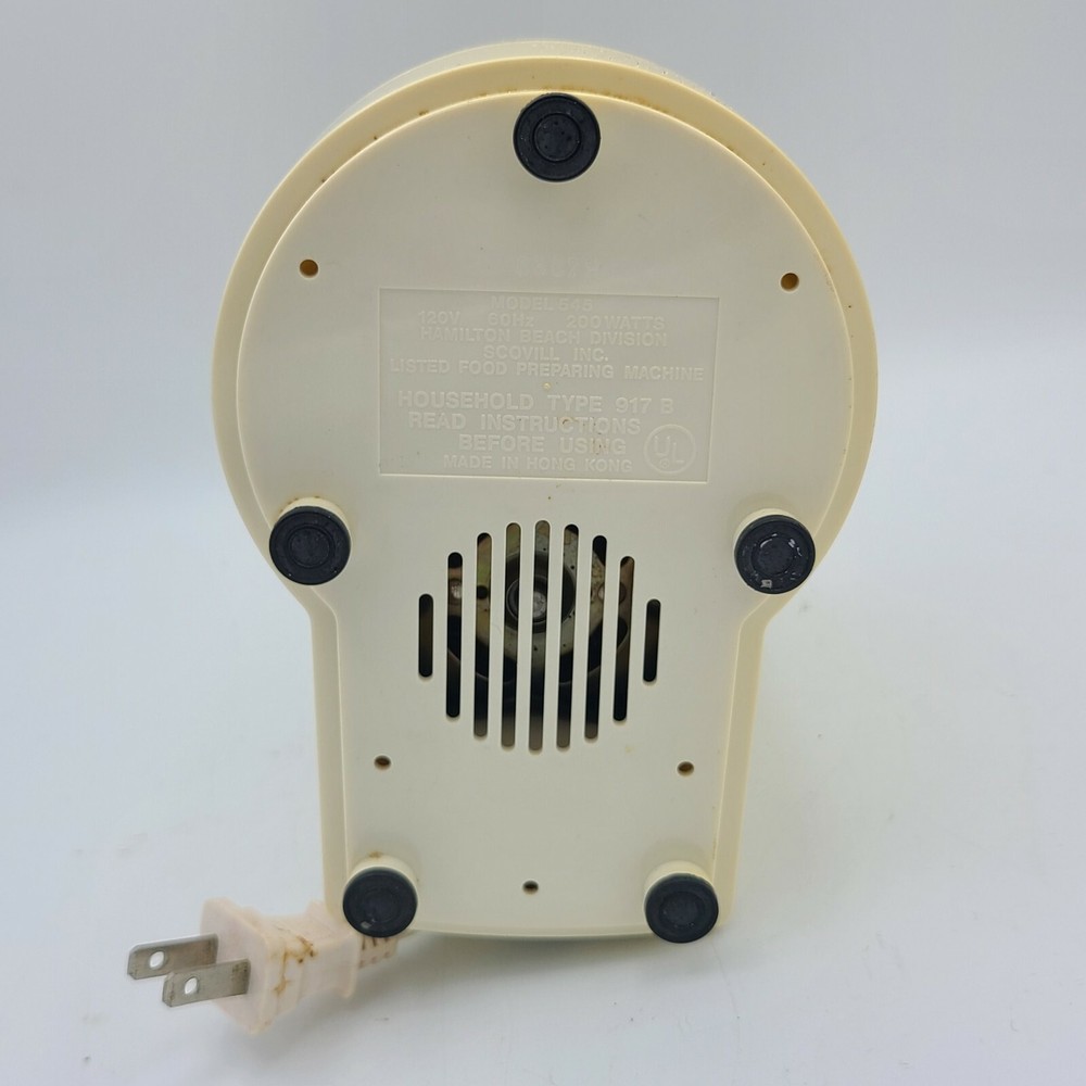 Hamilton Beach Emmie 545 Food Processor Replacement Part MOTOR/BASE TESTED