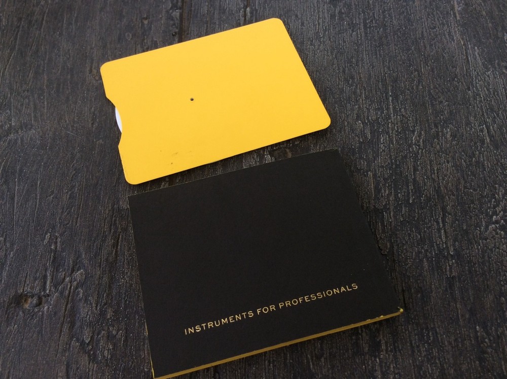 Breitling Slide rule instruction book