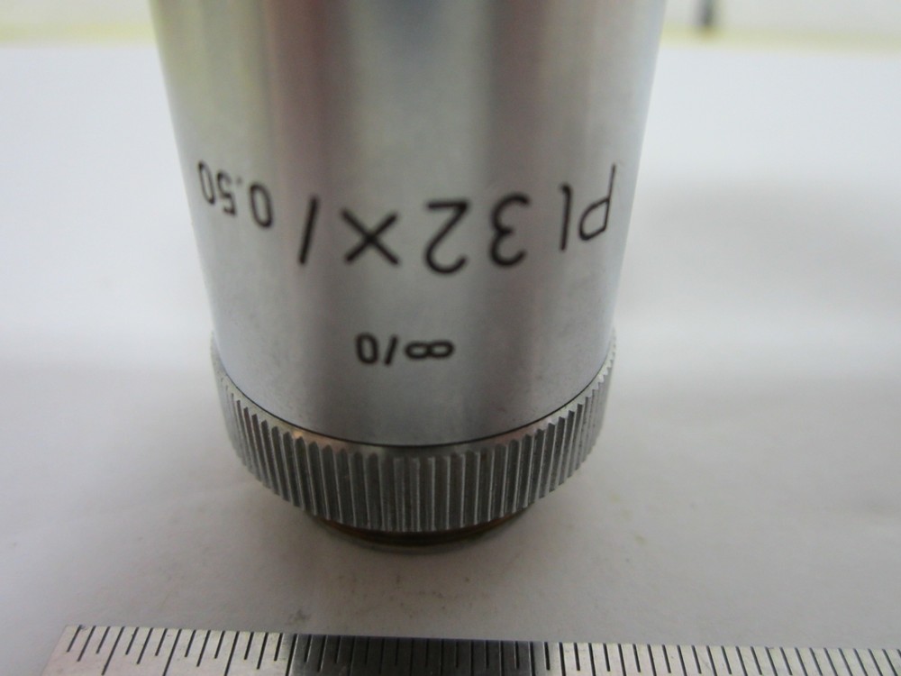 LEITZ WETZLAR GERMANY PL 32X INFINITY OBJECTIVE MICROSCOPE OPTICS BIN#H1-36