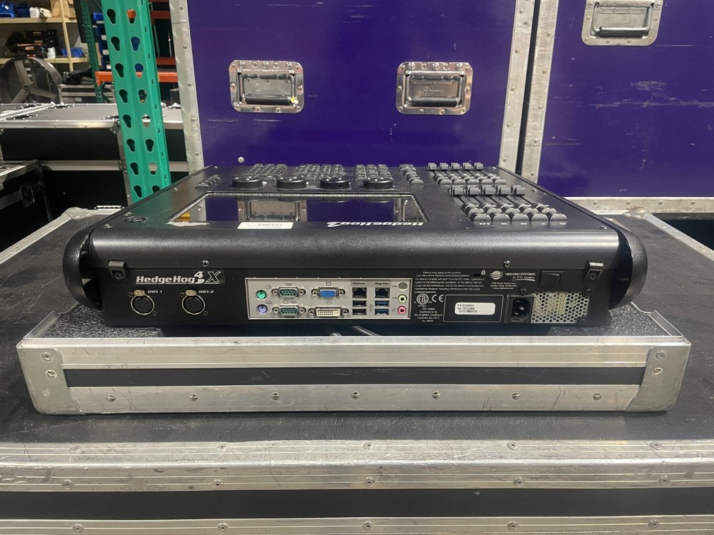 HES Hedgehog 4 Lighting Console – 4X Software Upgrade Installed – w/ Road Case