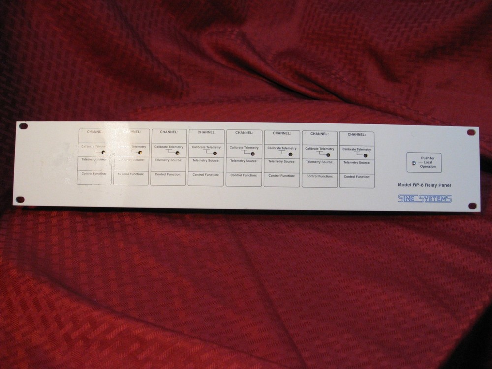 New Sine Systems RP-8 Relay Panel for facilities controller remote