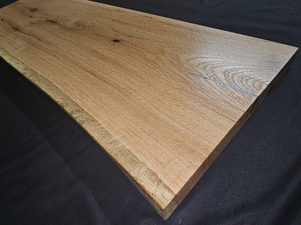 Live Edge Red Oak With Black Epoxy #RO12