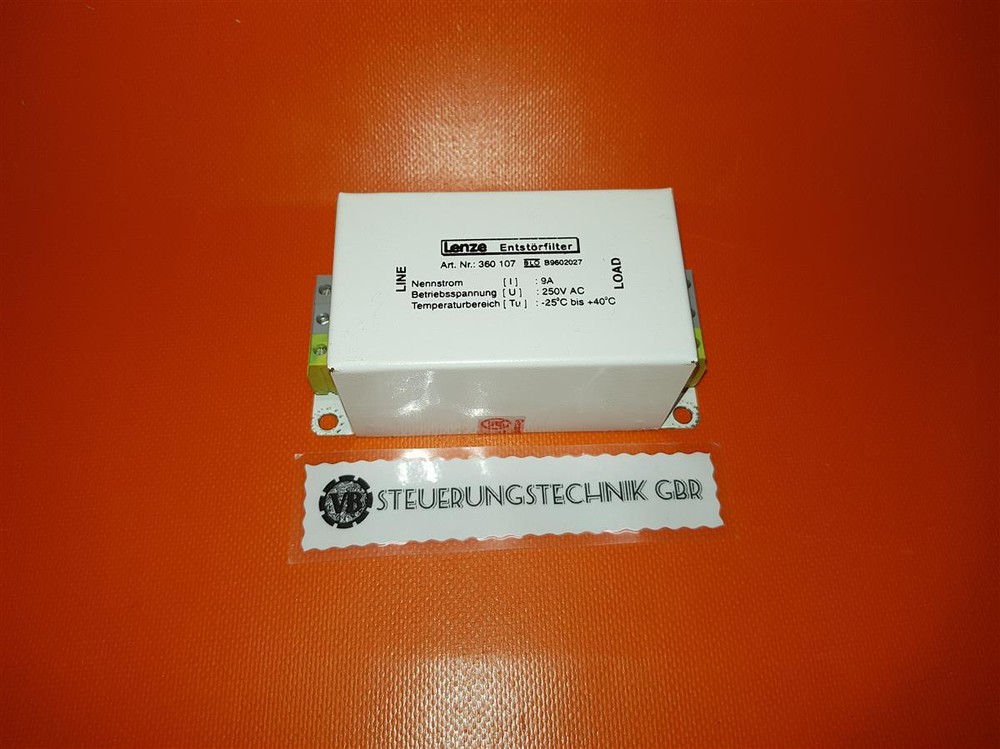 Lenze interference filter Art.No.: 360 107 / *BLO B9602027