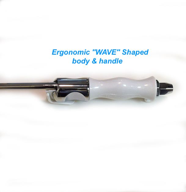 HydraWand Handheld Bidet,Toilet T-Valve Model, with "Waveform Handle"
