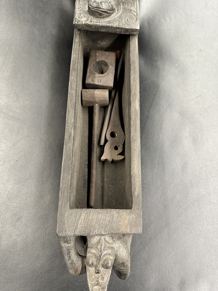 Borneo Dayak Tattoo Box And Tools