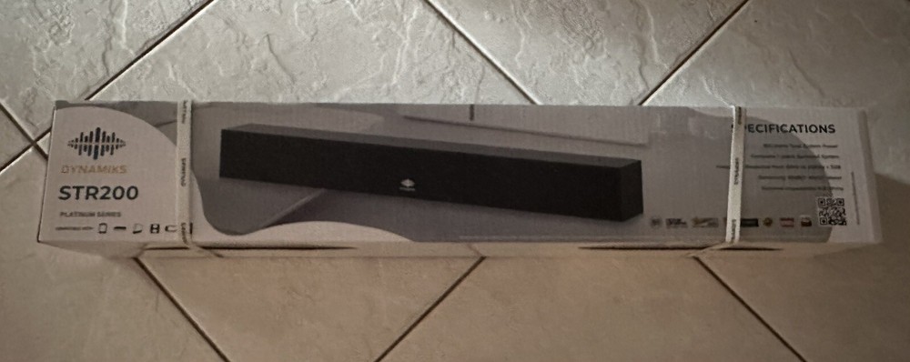 Dynamiks str200 Platinum Series Sound Bar - NEW