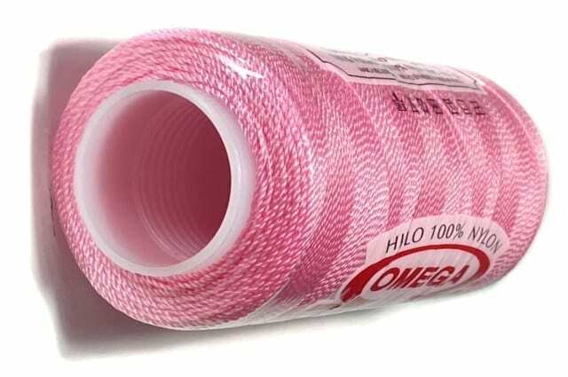 Omega ~ #2 Nylon Thread - 300 yard spool ~ (11-Pink)