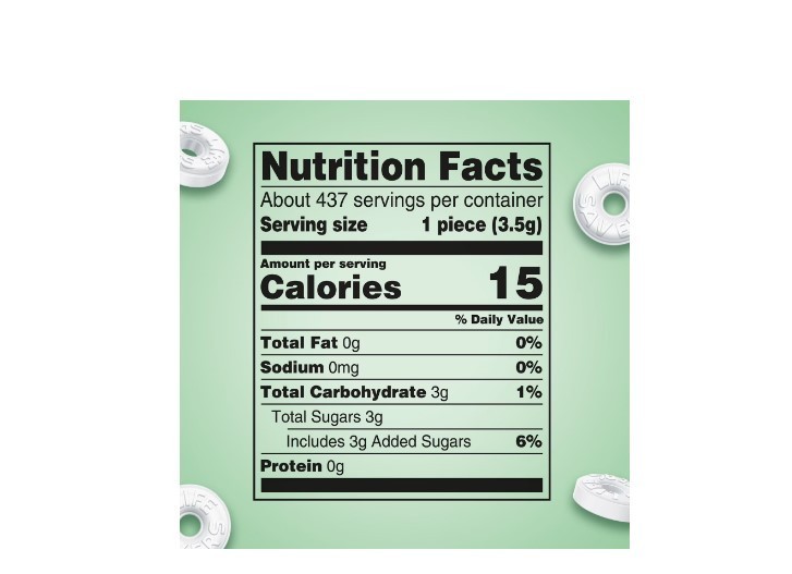 Life Savers Wint-O-Green Mints Hard Candy, 3 lbs.