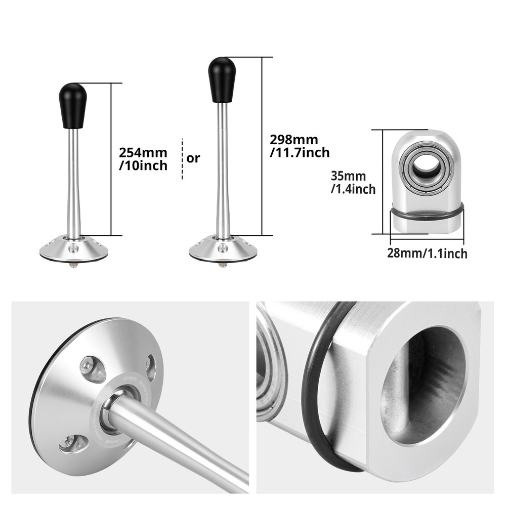 BEVINSEE Short Shifter & Selector Joint Upgrade Kit For BMW E36 E46 E39 E60 Z3