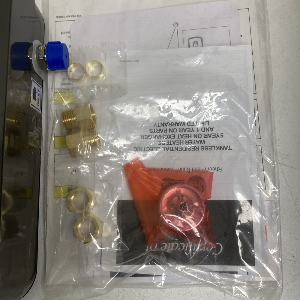 Rheem Performance RETEX-11 11kW 2.15 GPM 240V Electric Tankless Water Heater