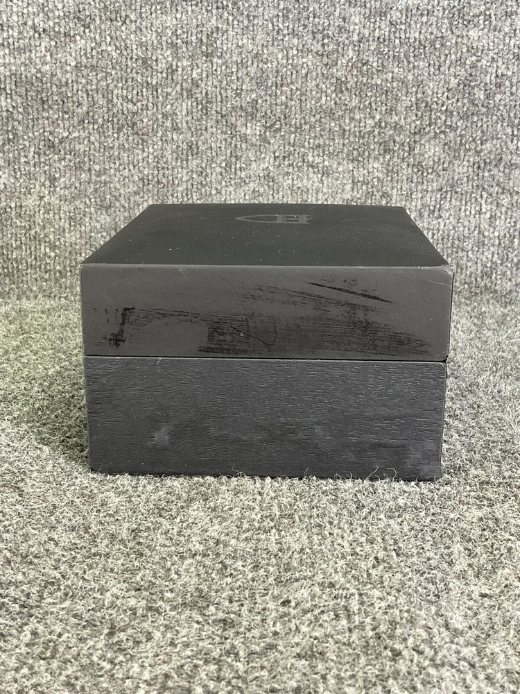 Tudor Luxury Watch Box Original Square Shape Black Case