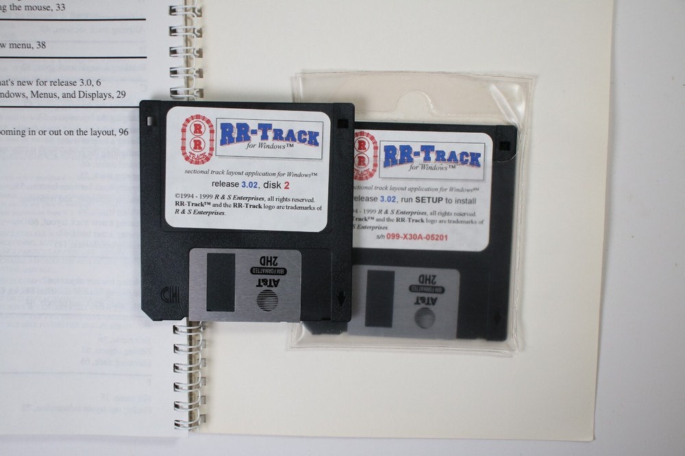 RR-Track for Windows release 3.0 track layout software