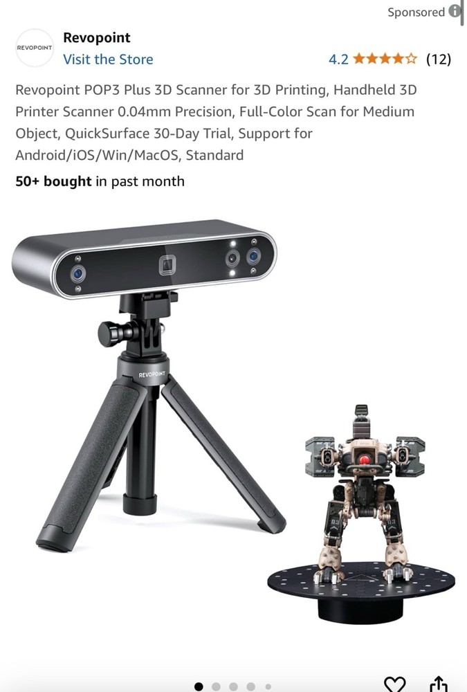 Revopoint 3D Scanner POP3