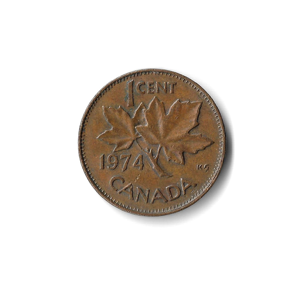 1974 Canada - 1 Cent - 156 - Bronze - 3.2g