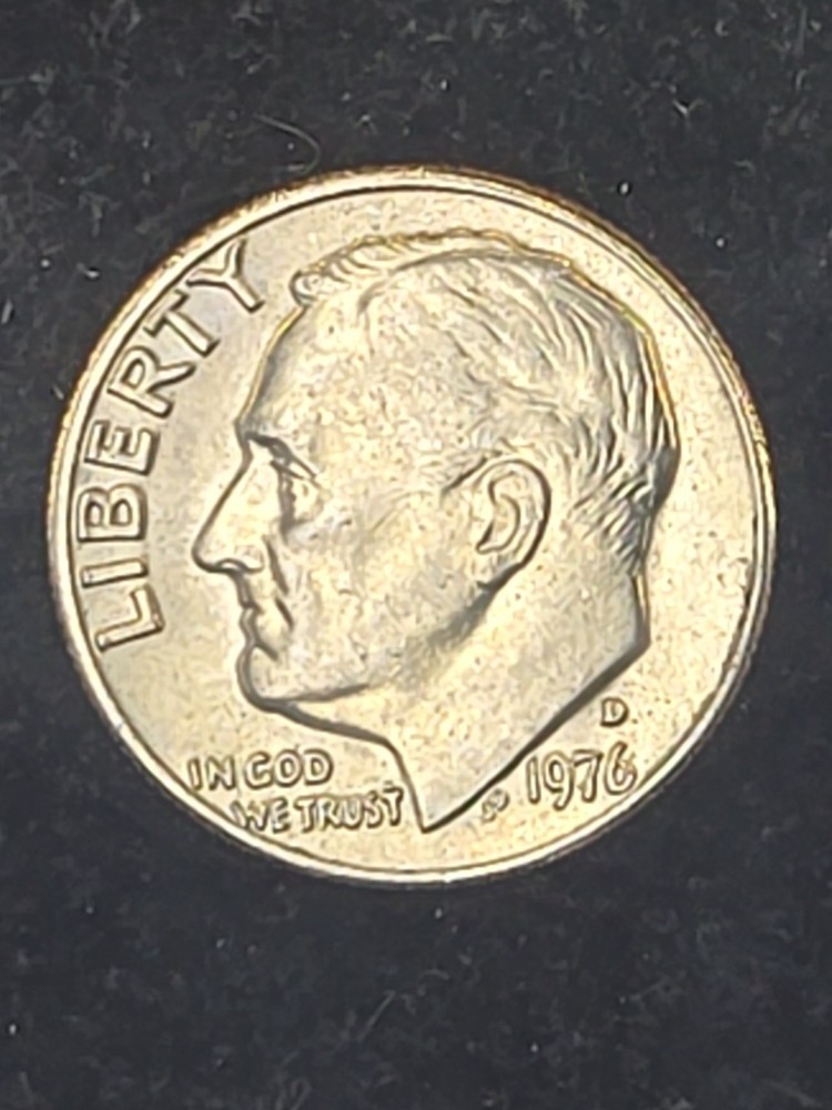 1976 D Roosevelt Dime Circulated