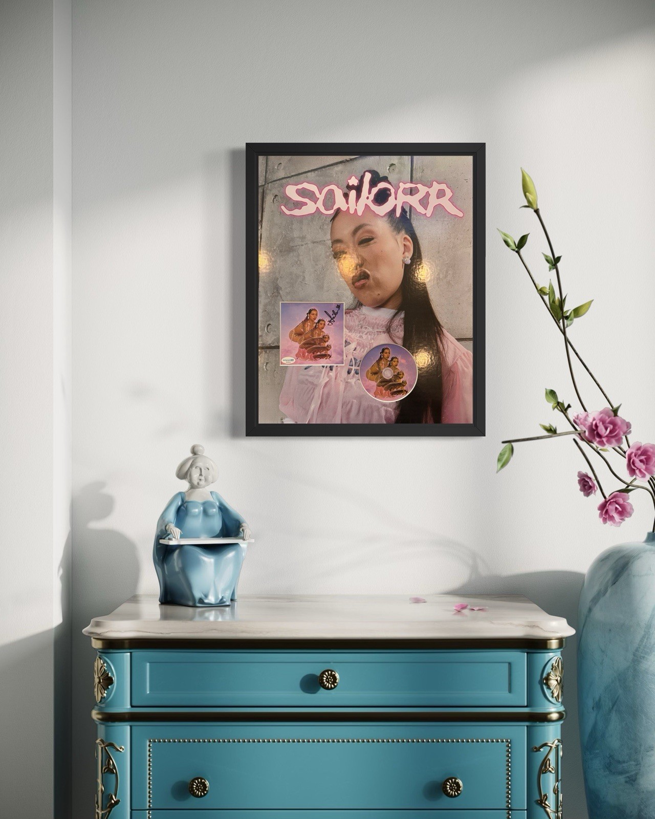 Sailorr Signed CD Insert "Florida's Finest" Framed 16x20 - ACOA