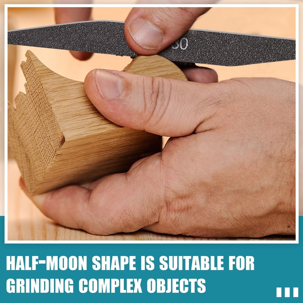 Sanding Sticks 20 Pcs Double Angle Polishing Tools Assorted Grits for Model Craf