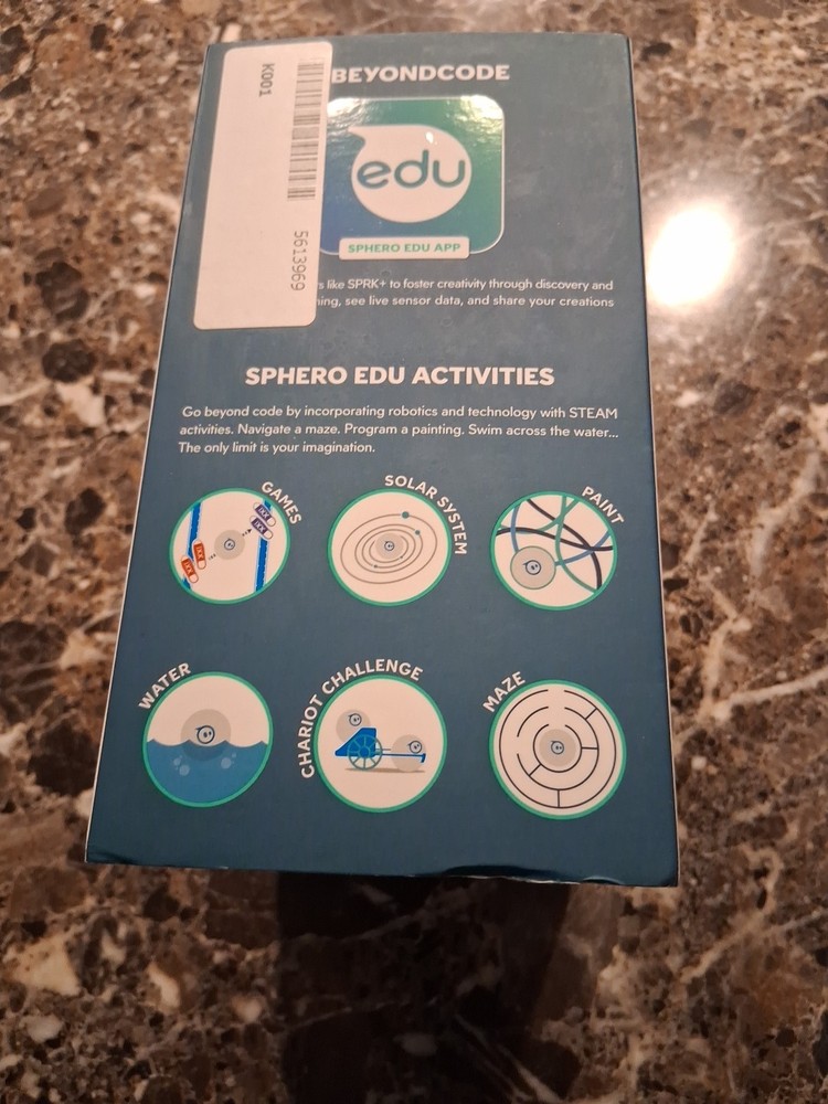 2-Sphero edu SPRK+ Programmable Robot Ball K001-ROW Learn Coding & Programming