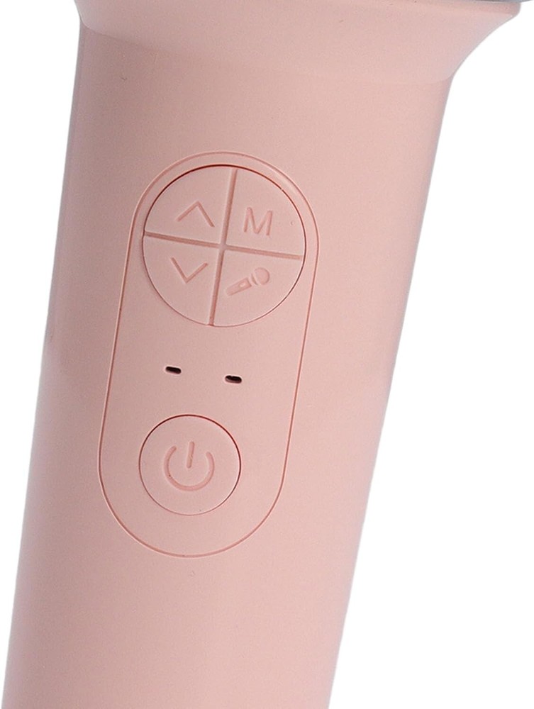 Portable Handheld Karaoke Bluetooth Mic, ABS Microphone for Party