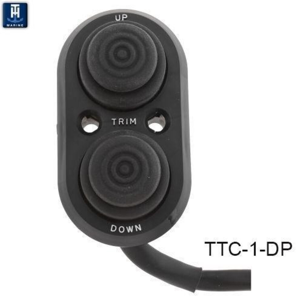 T-H Marine TTC-1-DP Transom Trim Control Switch - Push Button