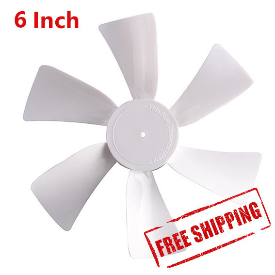 RV Camper Roof Bathroom Air Vent Fan 6 Blade Replacement Ventline 6" Motorhome D