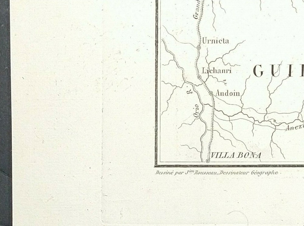 1793-75 REVOLUTIONARY WAR MAP - AUTHENTIC PRINT