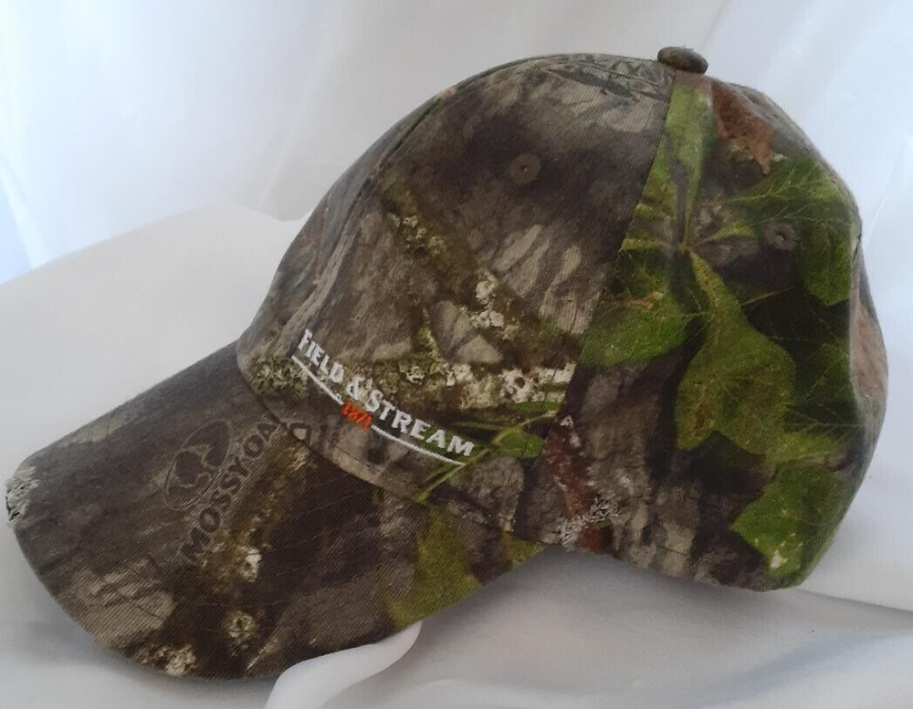 MOSSY OAK FIELD & STREAM CAMO ONE SIZE ADJUSTABLE CAP