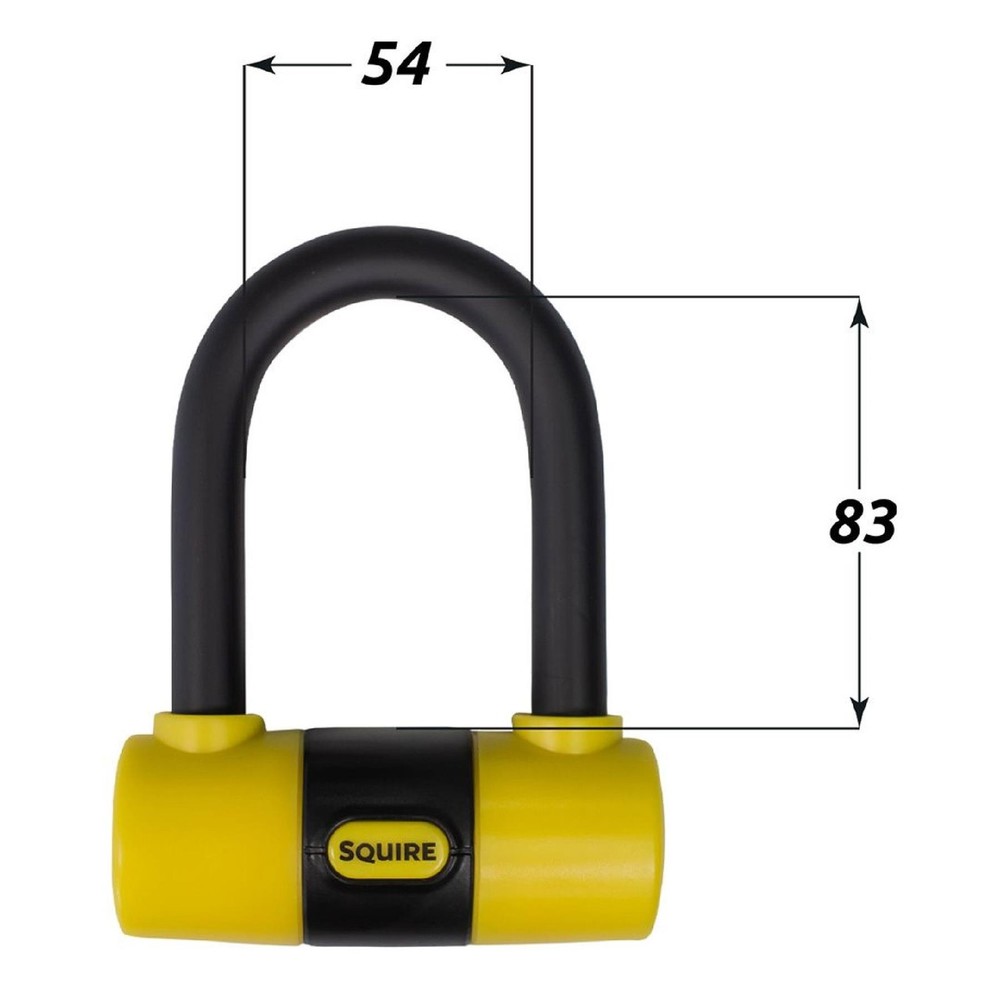 Squire Matterhorn Mini Disc Lock With Reminder Cable