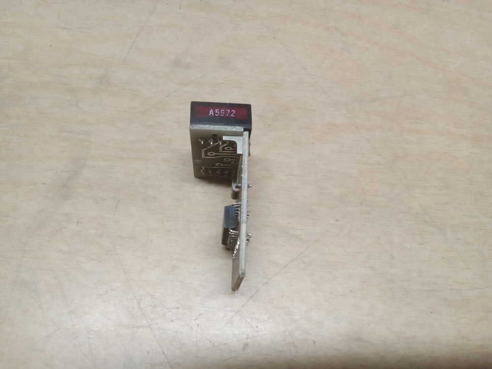 Unbranded A5972 Red Digital Segment With Dialight Circuit Board